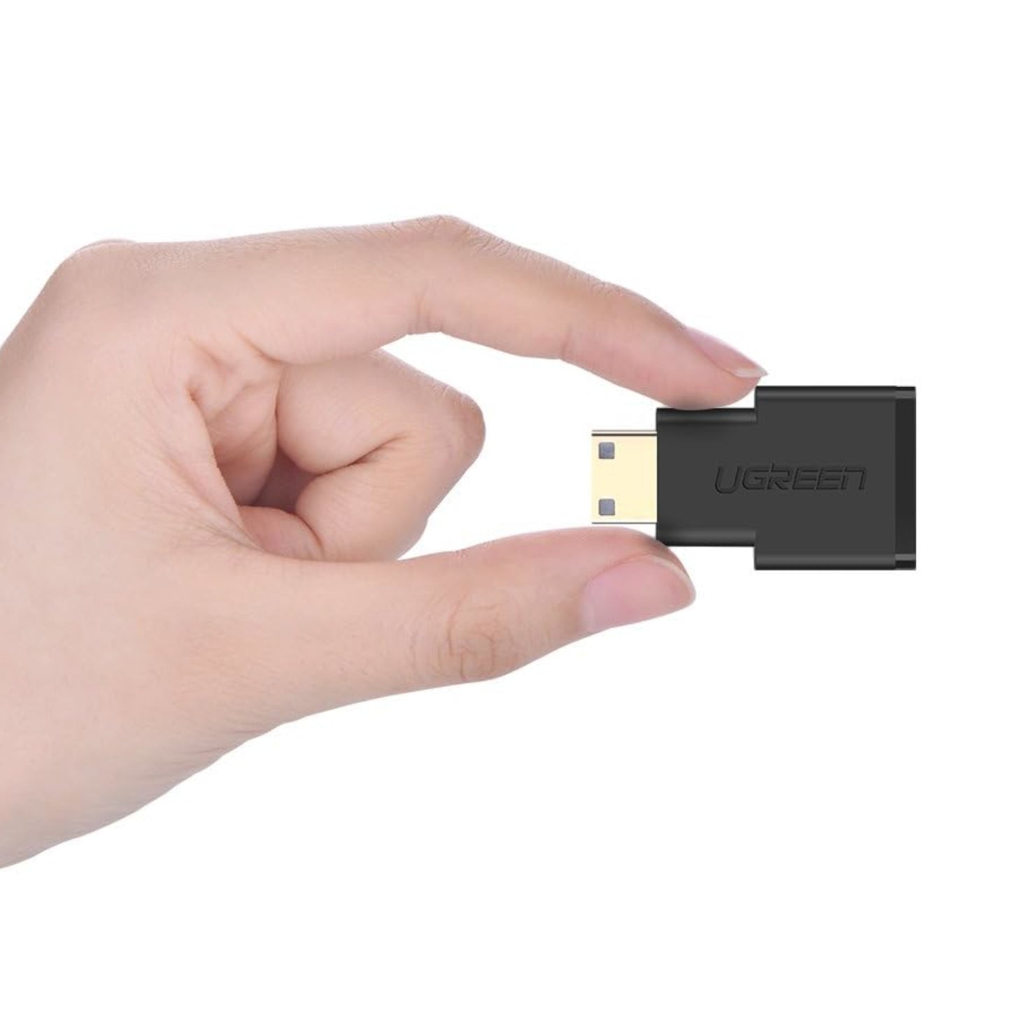 UGREEN 20101-20101 Mini HDMI to HDMI Adapter - Black - Stellar Technologies