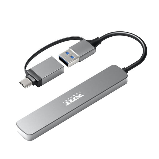 Port Connect USB Type-C to 4-port USB-A 3.0 Hub - Stellar Technologies