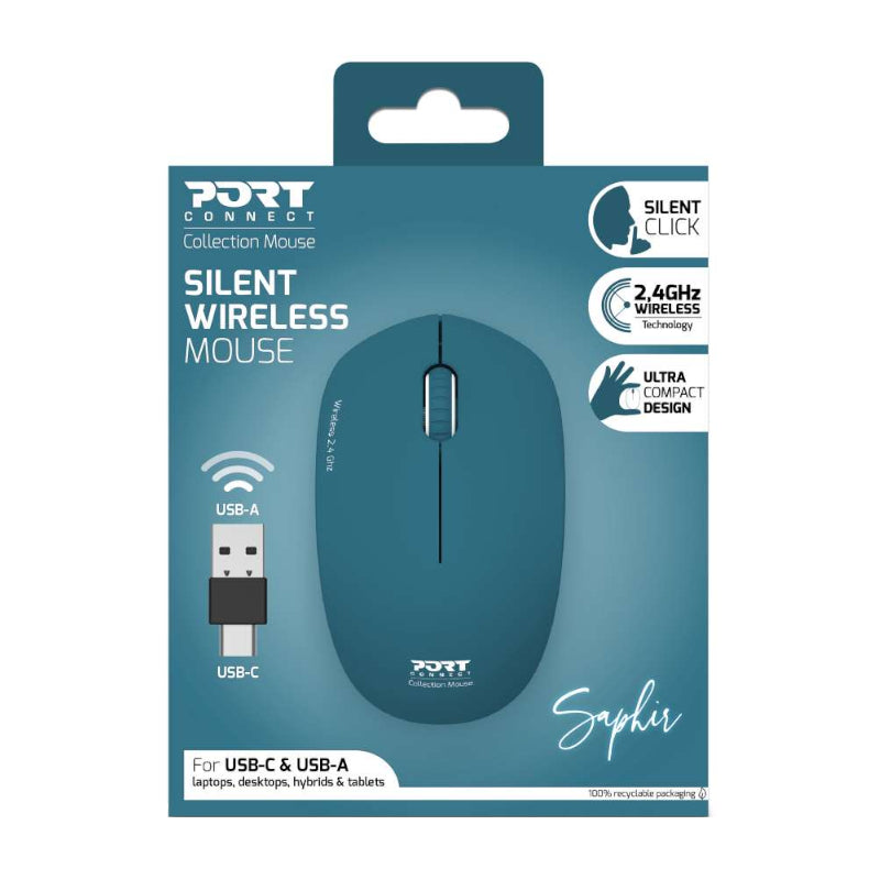 Port Connect MOUSE COLLECTION II WIRELESS Saphir - Stellar Technologies