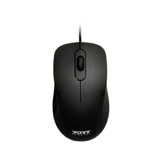 Port Design COMBO Wired Mouse + Keyboard - Black - Stellar Technologies