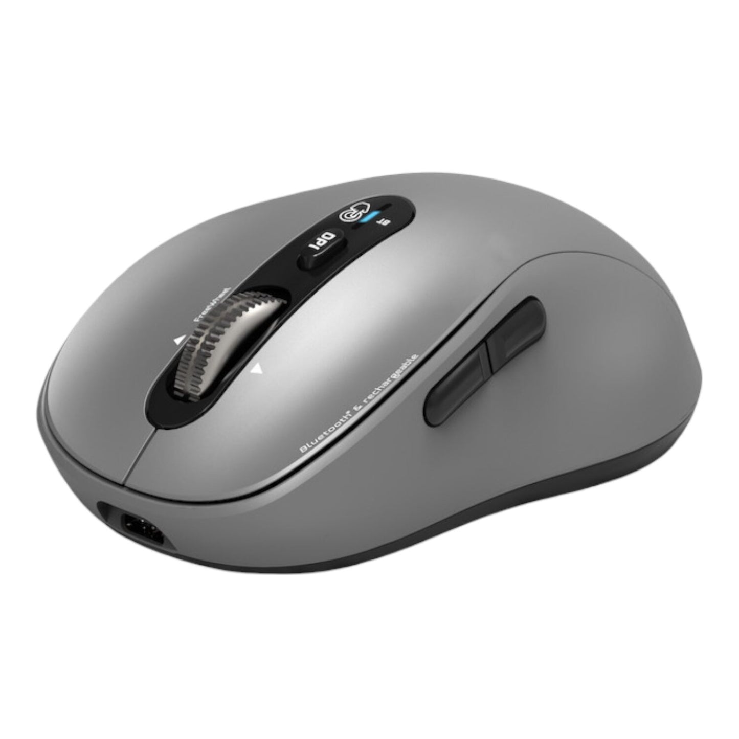 Port Connect Wireless Bluetooth Expert and Mac Mouse - Grey - Stellar Technologies