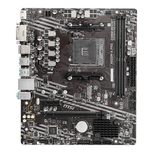 MSI A520M-A PRO AM4 AMD MATX Gaming Motherboard - Stellar Technologies