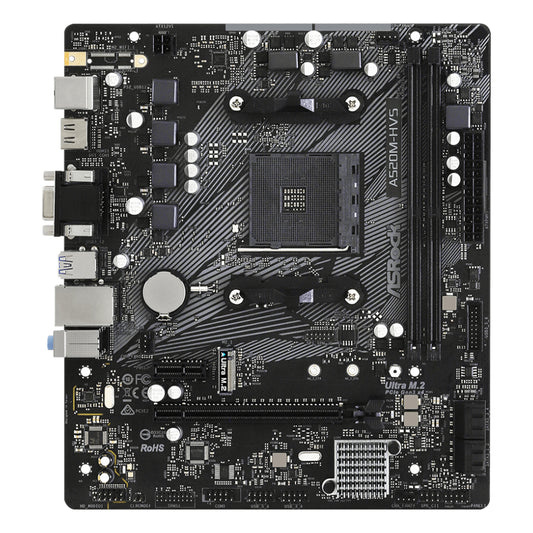 ASRock A520M-HVS AMD AM4 M-ATX Motherboard - Stellar Technologies