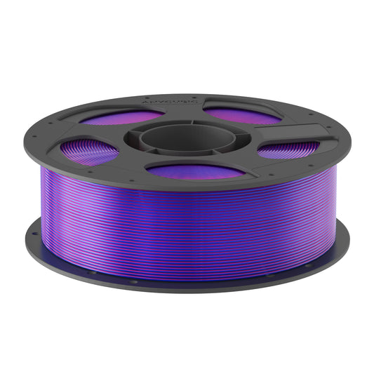 Anycubic PLA Silk Dual Filament 1kg - Red & Blue