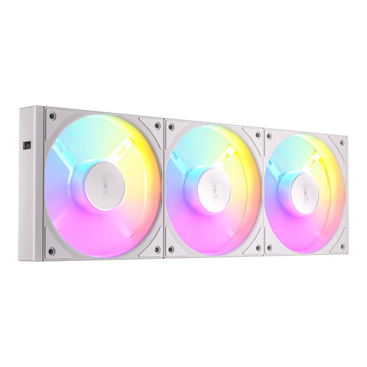 Antec Connect 120 Reverse ARGB PWM Fan 3 Pack - White - Stellar Technologies