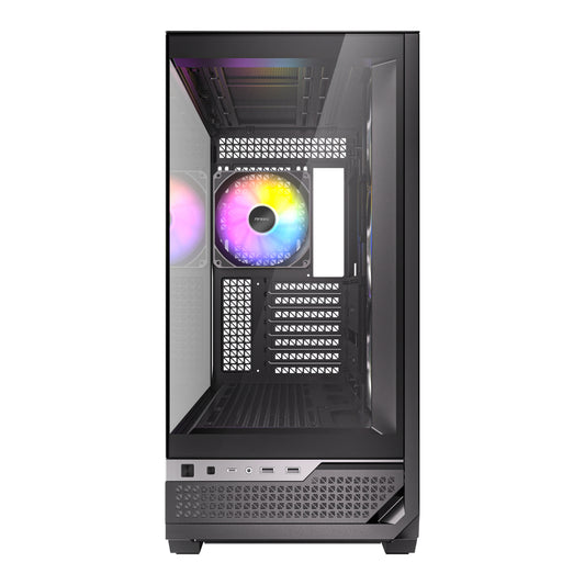 Antec C7 ARGB E-ATX Mid Tower Gaming Chassis - Black - Stellar Technologies