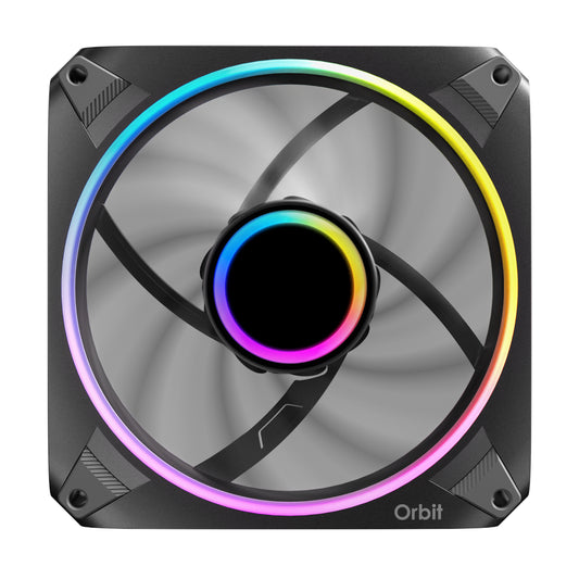 Antec ORBIT PWM 120mm ARGB Fan 3 Pack - Black - Stellar Technologies