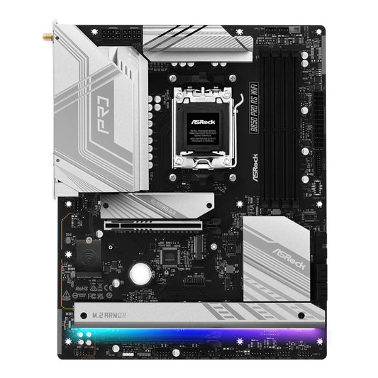 ASRock B850 Pro RS Wi-Fi ATX Motherboard (AMD AM5, DDR5, PCIe 5.0) - Stellar Technologies
