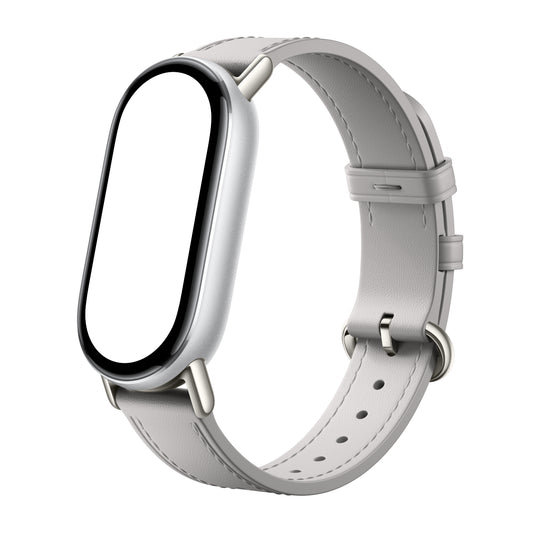 Xiaomi Smart Band 10 Leather Strap - Grey - Stellar Technologies