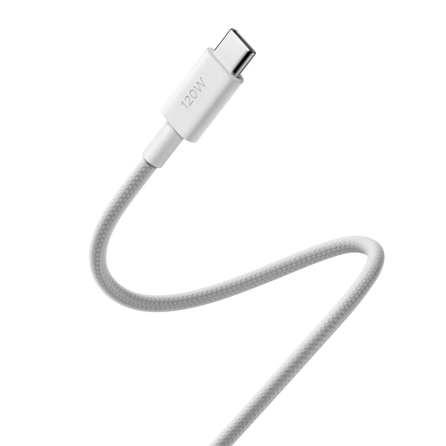 Xiaomi 6A Braided USB Type-C to USB Type-C Cable (1m) - White - Stellar Technologies