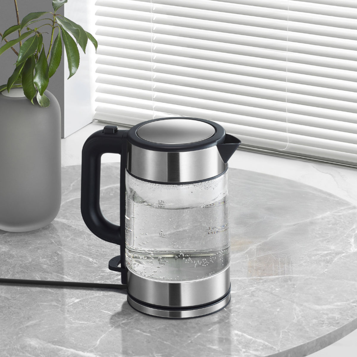 Xiaomi 1.7L Electric Glass Kettle - 2200W Fast Boil - Stellar Technologies