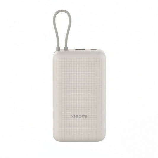 Xiaomi 33W Power Bank 20000mAh (Integrated Cable) - Tan - Stellar Technologies