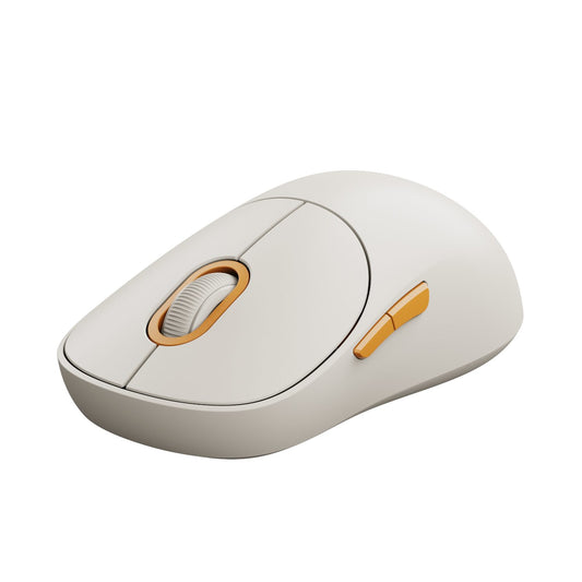Xiaomi Wireless Mouse 3, Dual-Mode Bluetooth, 1200DPI Sensor - Off-White - Stellar Technologies
