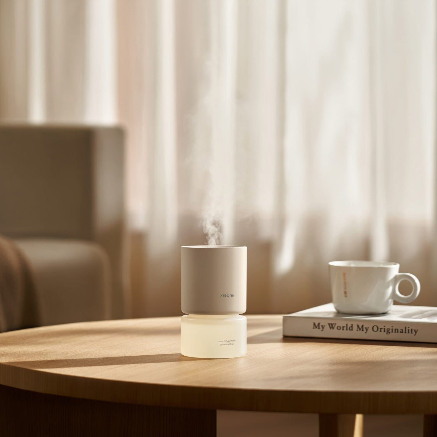 Xiaomi Smart Scent Diffuser (Smart App Control, RGB Ambient Lighting, Motion Sensor, 50-Day Battery) - Stellar Technologies