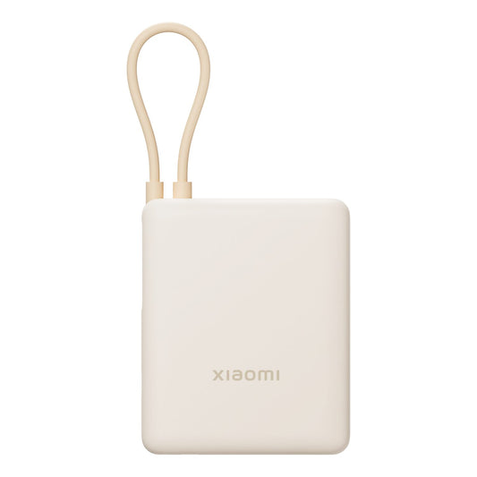Xiaomi 33W Power Bank 10000 (Integrated Cable) - Tan - Stellar Technologies