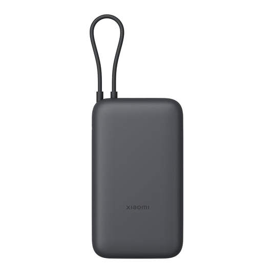 Xiaomi Power Bank 20000mAh (Integrated Cable) - Dark Grey - Stellar Technologies