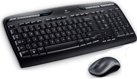Logitech Black MK330 Cordless Keyboard & Mouse Combo