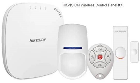 Hikvision Basic Wireless Alarm Control Panel Kit