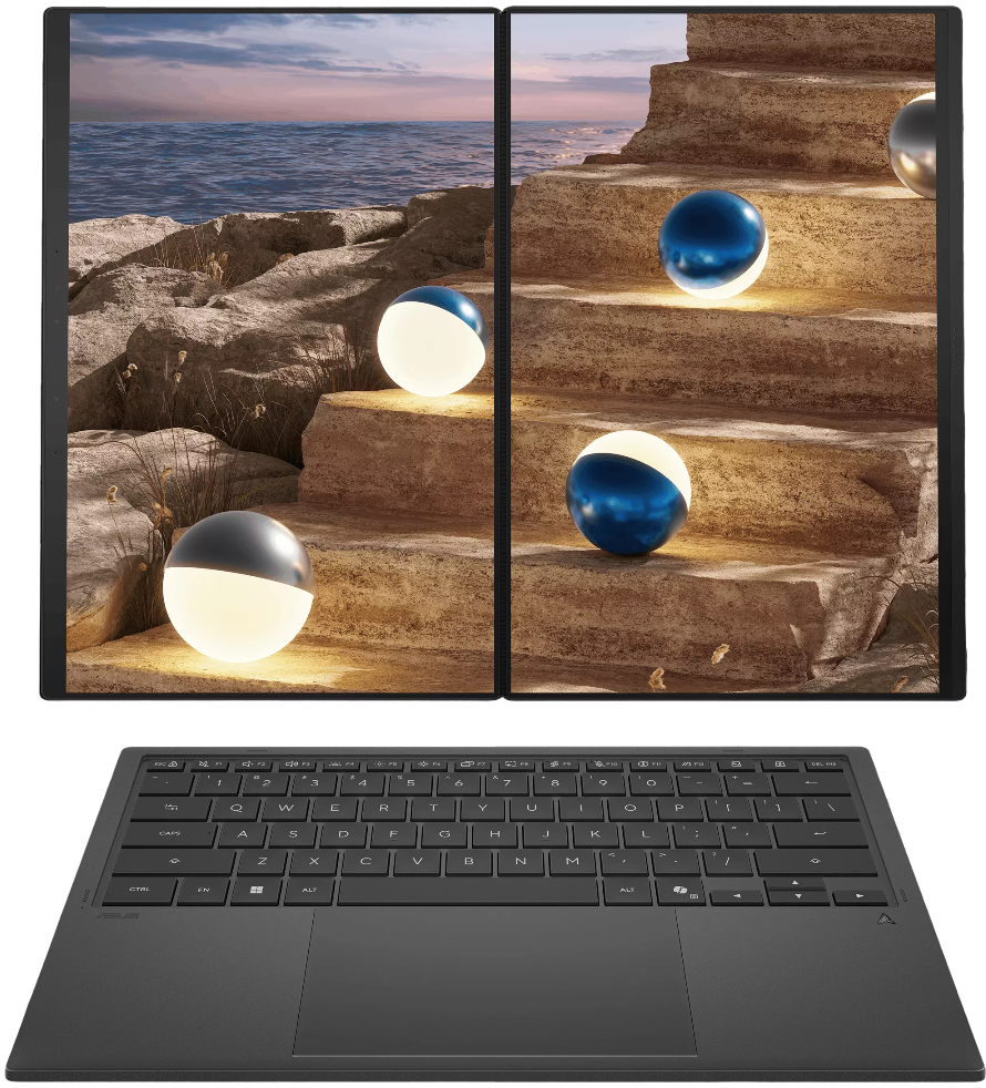 Asus Zenbook DUO UX8407 Intel Core Ultra X9 Copilot Plus Laptop - Stellar Technologies