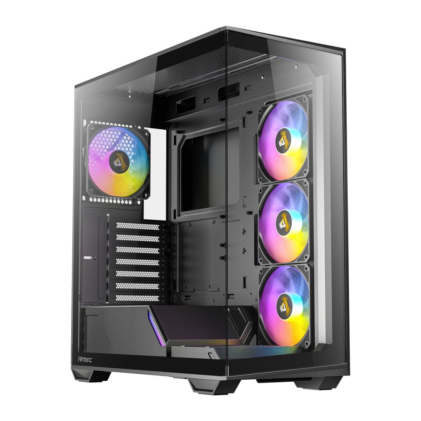 Antec C3 ARGB ATX / Micro-ATX / ITX ARGB Mid-Tower Gaming Chassis - Black
