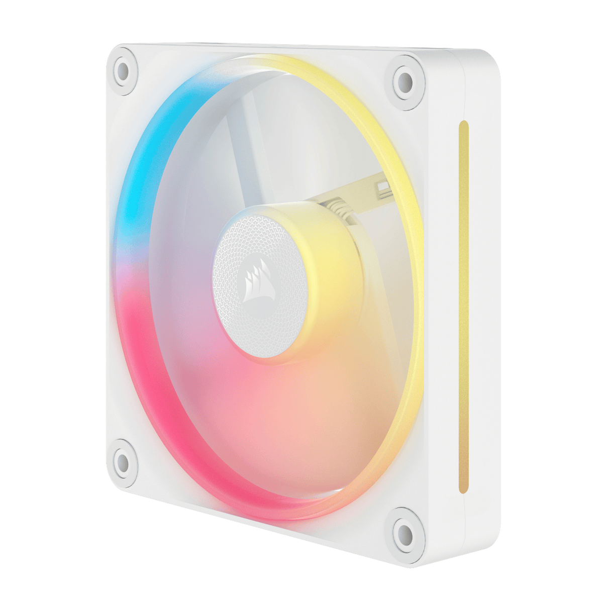 Corsair iCUE LINK LX120-R RGB 120mm PWM Reverse Fan Expansion - White - view 3