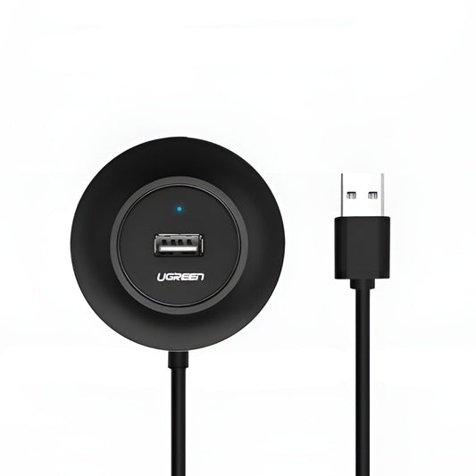 UGREEN 4-IN 1 USB 2.0 Hub (20777) - Black - Stellar Technologies