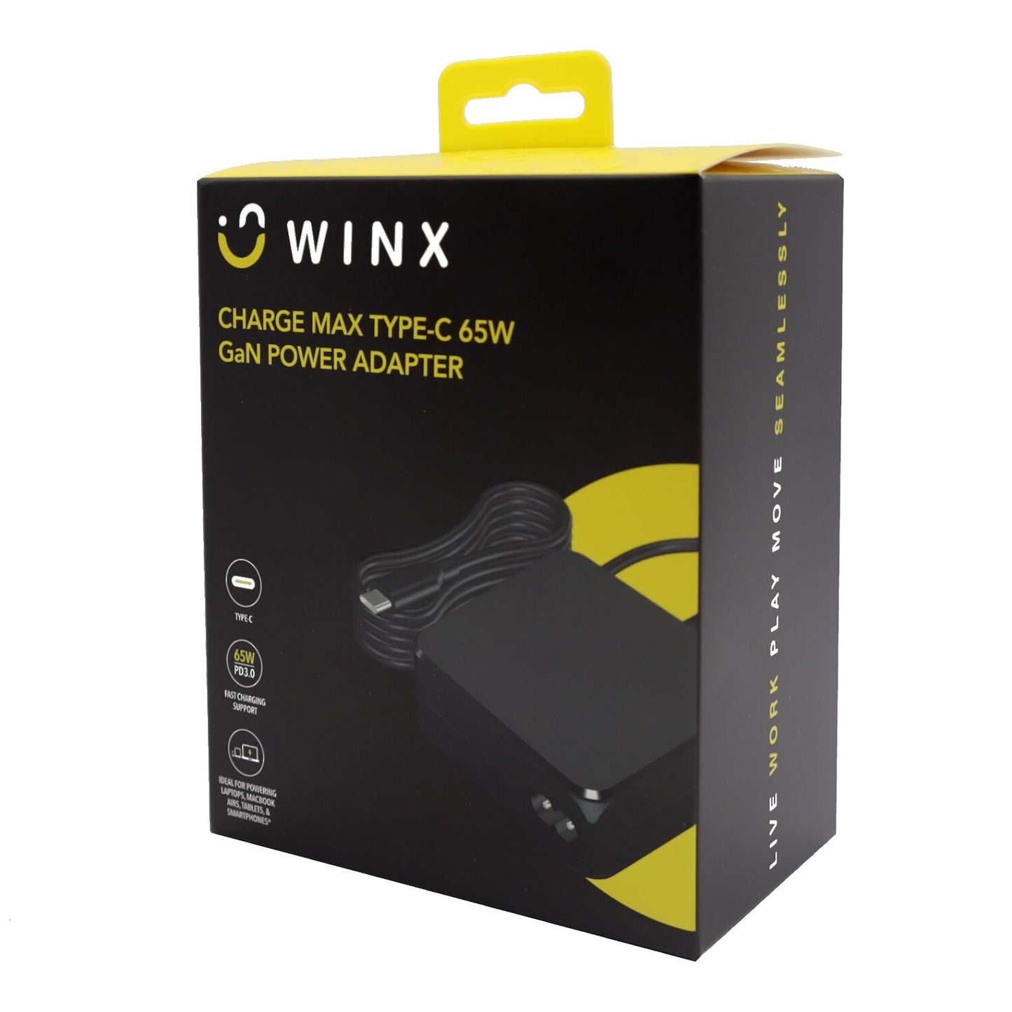 WINX Charge Max Type-C 65W Gan Power Adapter - Stellar Technologies