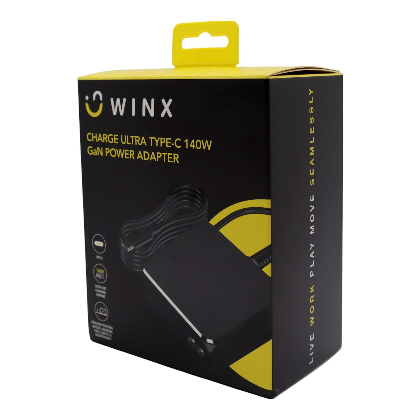 WINX CHARGE Ultra Type-C 140W GaN Power Adapter - Stellar Technologies