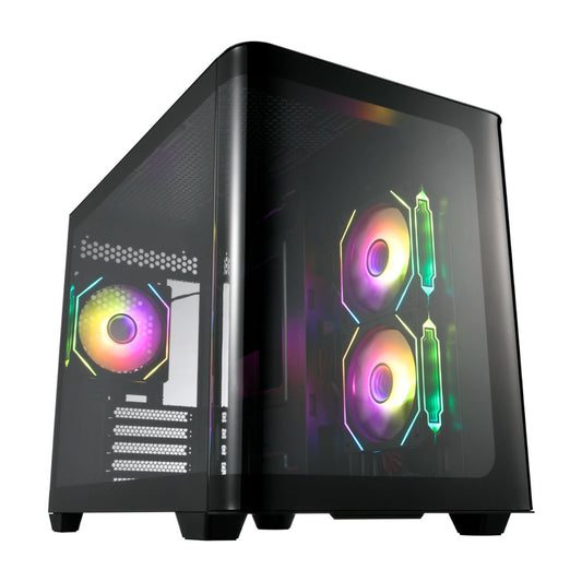 FSP S380 M-ATX ARGB Gaming Chassis + VITA GM 750W Power Supply Bundle