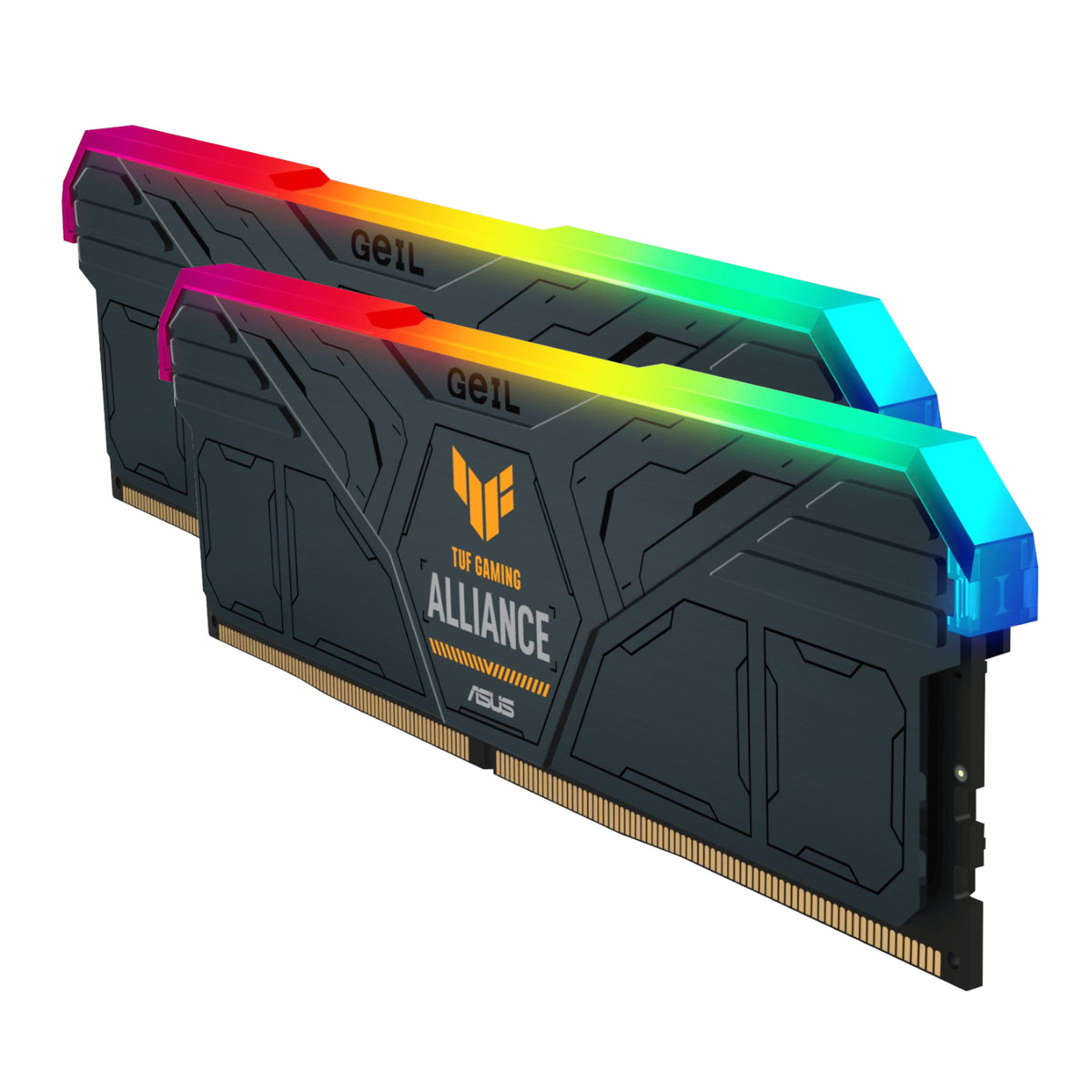 GeiL Gemini TUF RGB 32GB DDR5 6000MHz Gaming Memory Kit (2 x 16GB) - Grey - Stellar Technologies