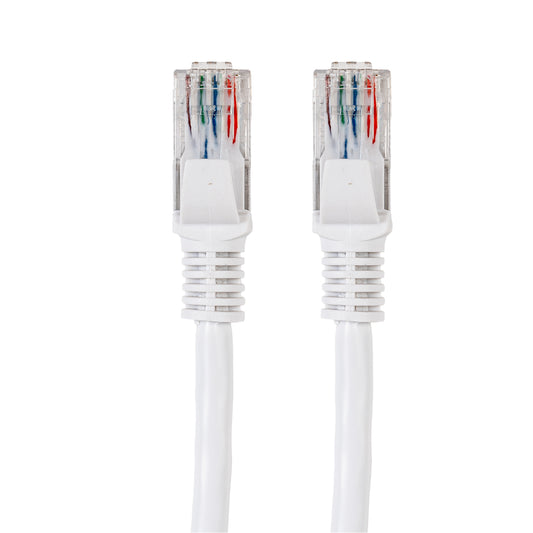 Gizzu Cat6 UTP Fly Lead Ethernet Network Cable 50cm - White - Stellar Technologies