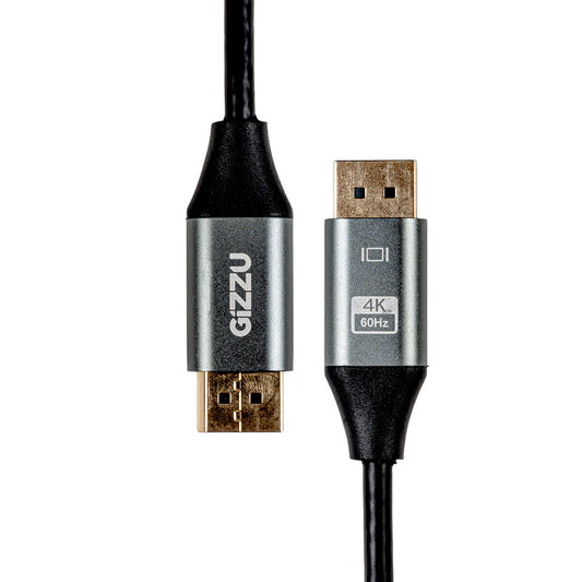 Gizzu 4K60Hz DisplayPort to DisplayPort Cable 1.5M - Stellar Technologies