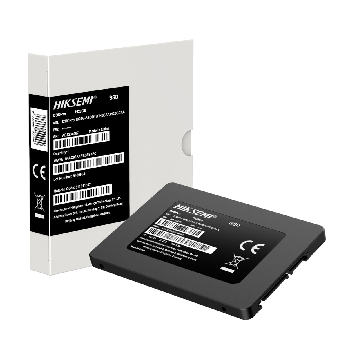 Hiksemi D300 PRO 1920GB SATA III Enterprise SSD