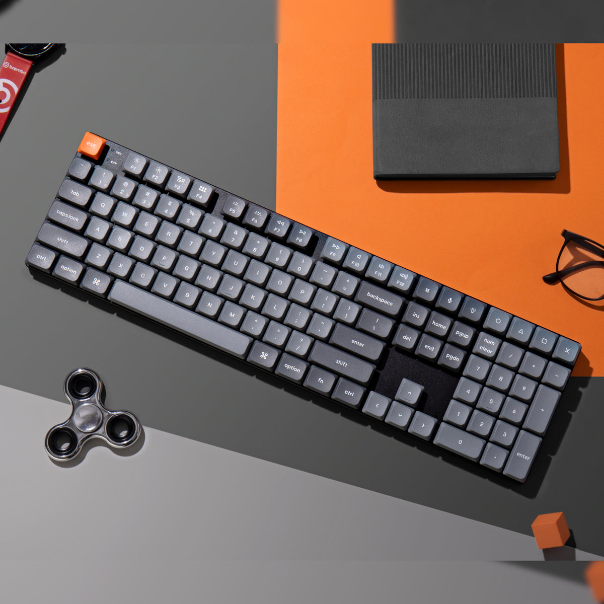 Keychron K5 Max QMK/VIA Full-sized Wireless Custom Mechanical Keyboard - Stellar Technologies
