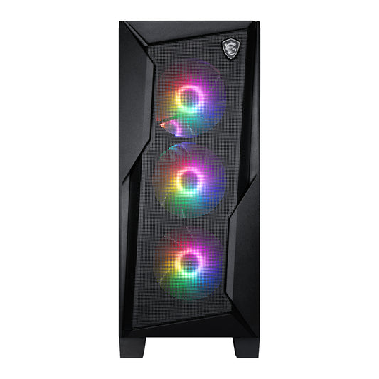 MSI MAG FORGE 130A Airflow ATX Gaming Chassis - Black - Stellar Technologies