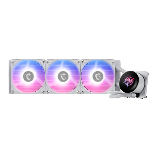 MSI MPG Coreliquid P13 360 AIO Liquid CPU Cooler - White - Stellar Technologies