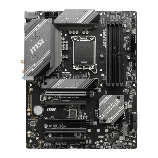 MSI B760 GAMING PLUS WIFI DDR5 LGA1700 ATX Motherboard - Stellar Technologies