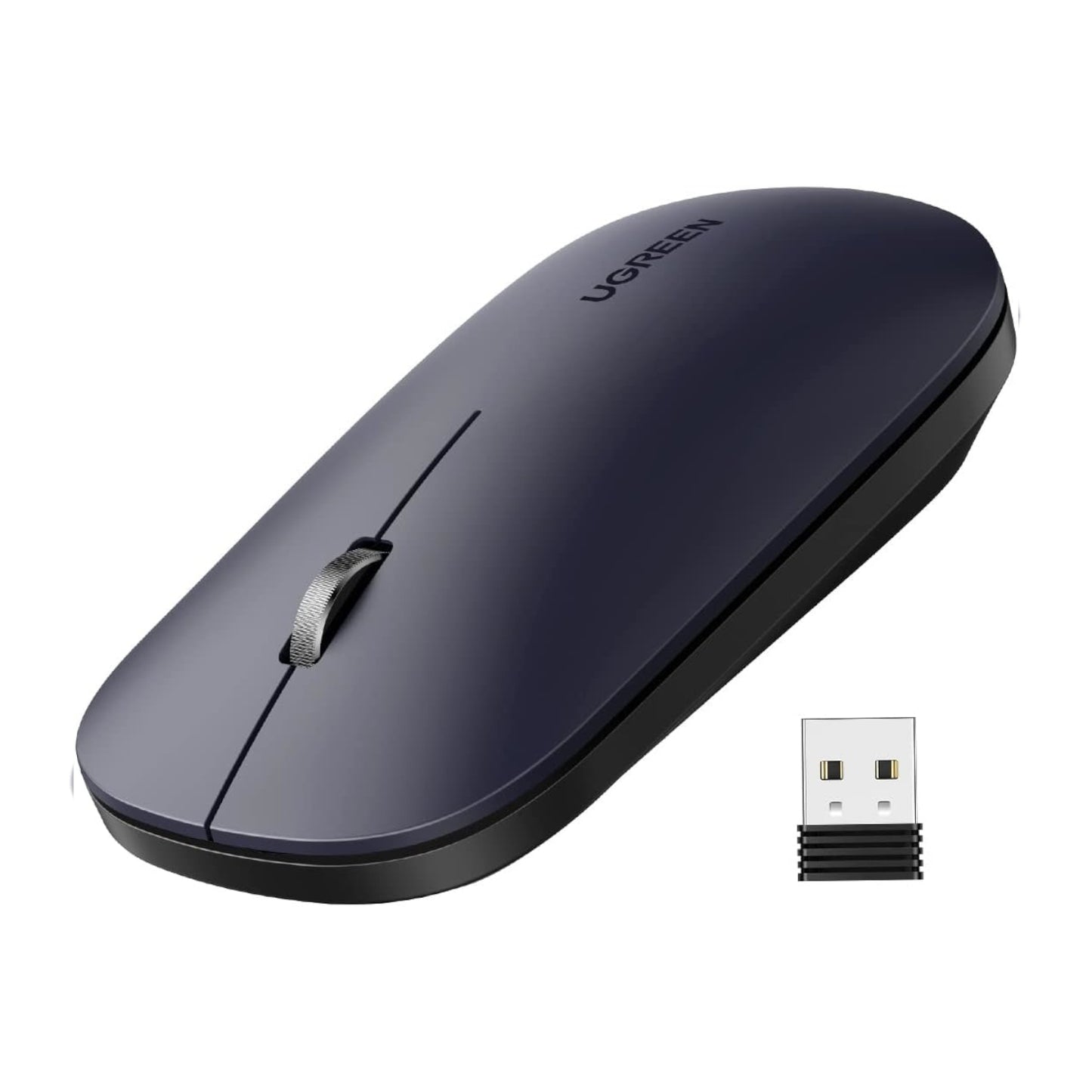 UGREEN Portable 2.4GHz Wireless Mouse - Black - Stellar Technologies