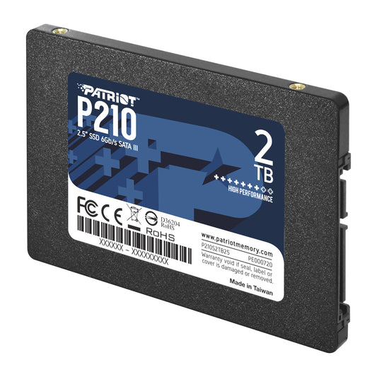 Patriot P210 2TB 2.5 Inch SATAIII SSD - Stellar Technologies