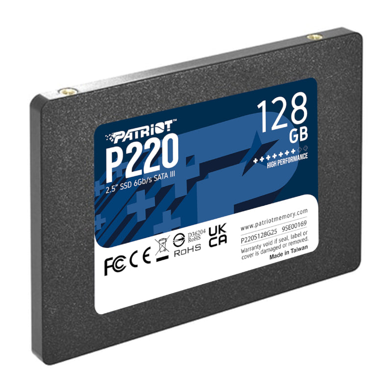 Patriot P220 128GB 2.5" SSD - Stellar Technologies