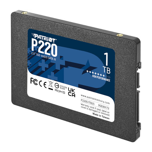 Patriot P220 1TB 2.5" SSD - Stellar Technologies
