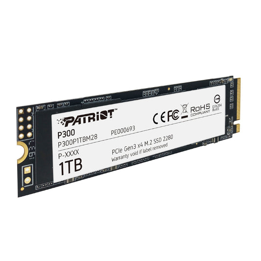 Patriot P300 1TB M.2 PCIe NVMe SSD - Stellar Technologies
