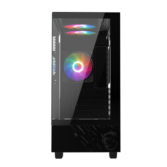 MSI PAG PANO M110A Micro-ATX Gaming Chassis - Black - Stellar Technologies