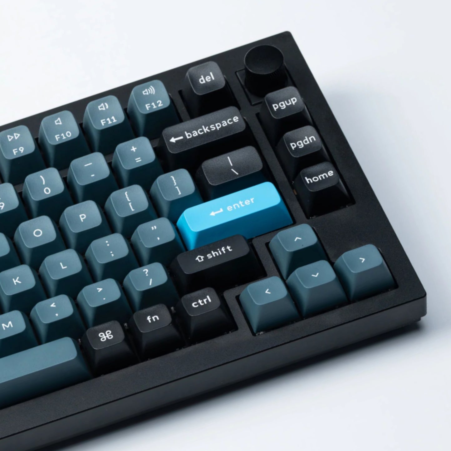 Keychron Double Shot KSA PBT Keycap Set - Dark Grey/Grey/Blue - Stellar Technologies