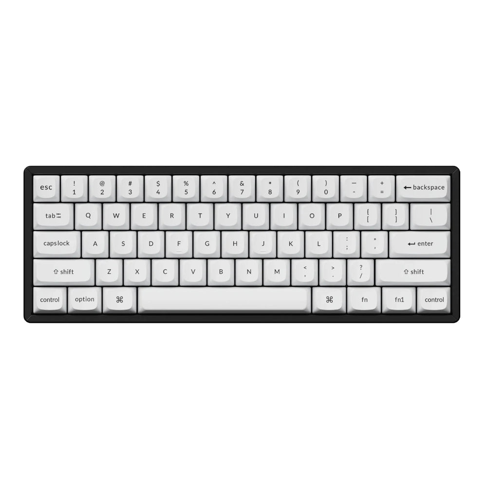 Keychron Double Shot PBT OSA Full Keycap Set - Black/White - Stellar Technologies