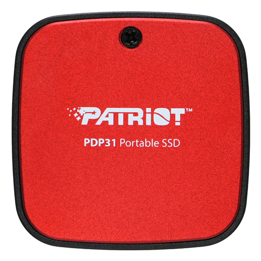 Patriot PDP31 500GB Type-C Portable SSD - Red / Black - Stellar Technologies