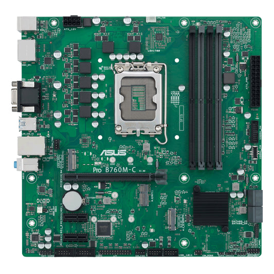 ASUS PRO B760M C CSM LGA 1700 M-ATX Motherboard - Stellar Technologies