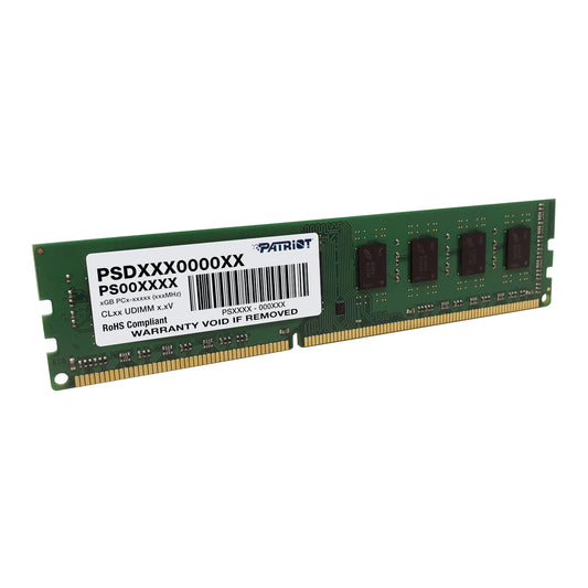 Patriot Signature Line 4GB 1600MHz DDR3 Single Rank Desktop Memory - Stellar Technologies