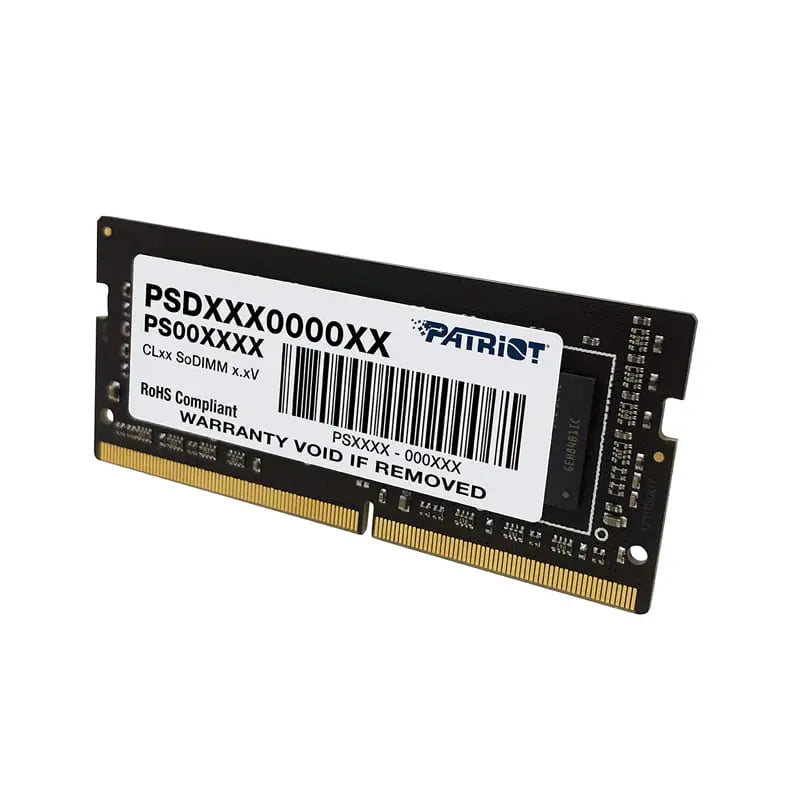 Patriot Signature Line 8GB DDR4 3200MHz Single Rank SODIMM Notebook Memory - Stellar Technologies