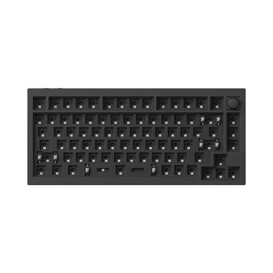 Keychron Q1H-M1 QMK Wireless Custom Keyboard - Black - Stellar Technologies